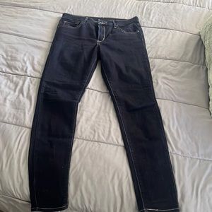 Skinny dark wash Levi jeans